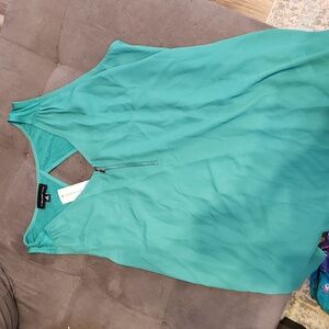 Fortune + Ivy Teal Green Tank